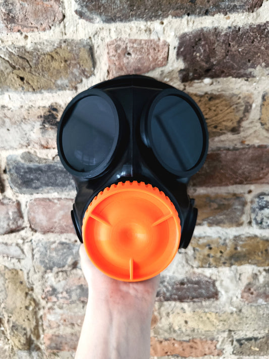 S10 Gas Mask Optional Extra: External Lenses (Tinted, Mirrored, and Frosted)