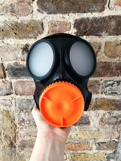 S10 Gas Mask Optional Extra: External Lenses (Tinted, Mirrored, and Frosted)