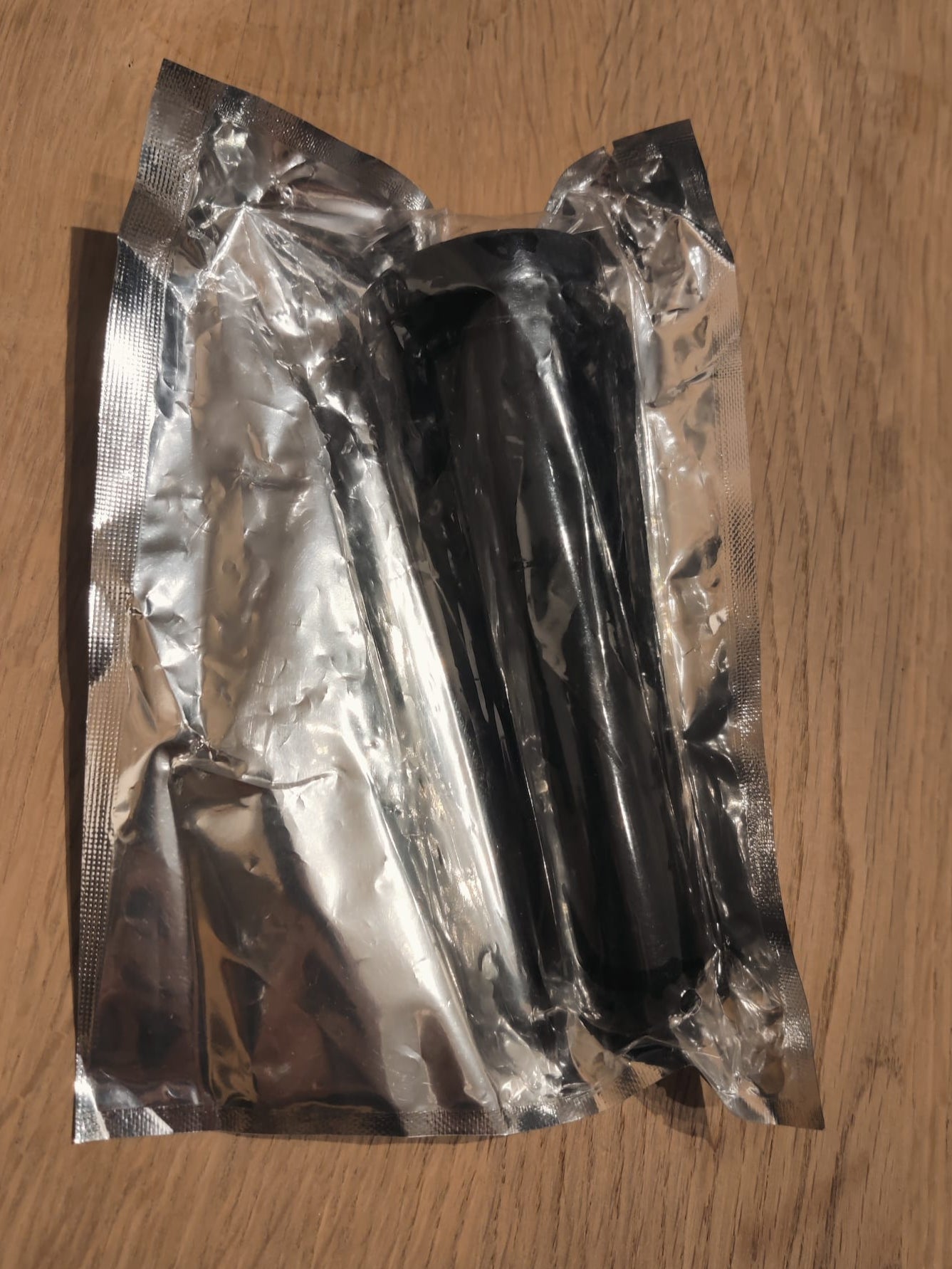 6in Flexible Black Dildo